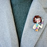 LaliBlue : World Day : Female Scientist Brooch