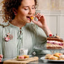 LaliBlue : Tea Time : Flower Tea Brooch