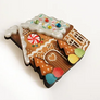 LaliBlue : Christmas : Gingerbread House brooch