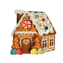 LaliBlue : Christmas : Gingerbread House brooch