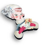 LaliBlue : Christmas : Girl with Christmas cards brooch