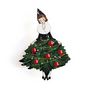 LaliBlue : Christmas : Girl with Christmas tree brooch