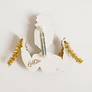 LaliBlue : Christmas : Girl with tinsel brooch