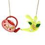 LaliBlue : Tea Time : Green Tea Necklace