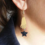 LaliBlue : Halloween : Hand and Moon Earrings