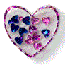 Martinis & Slippers : Heart of Hearts Brooch