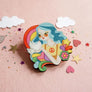 LaliBlue : Solidarity Collection : Hippie girl brooch - Small