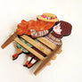 LaliBlue : World Day : Kiss a Ginger brooch