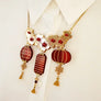 LaliBlue : World Day : Lantern Party Necklace