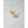 Wolf & Moon : Mini Orange Stud Earrings