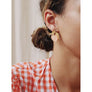 Wolf & Moon : Mini Peach Stud Earrings