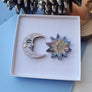 Cherryloco : Moon and Star Brooch Set - Purple