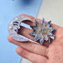 Cherryloco : Moon and Star Brooch Set - Purple