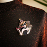 LaliBlue : Christmas : New Years Eve Brooch