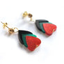 LaliBlue : Love : Petal Heart earrings