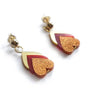 LaliBlue : Love : Petal Heart earrings
