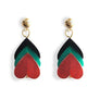 LaliBlue : Love : Petal Heart earrings