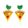 LaliBlue : World Day : Pizza Earrings