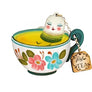 LaliBlue : Tea Time : Relax Tea Brooch