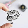 LaliBlue : Wonderful 50's : Rock and Roll brooch set (3)
