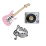 LaliBlue : Wonderful 50's : Rock and Roll brooch set (3)