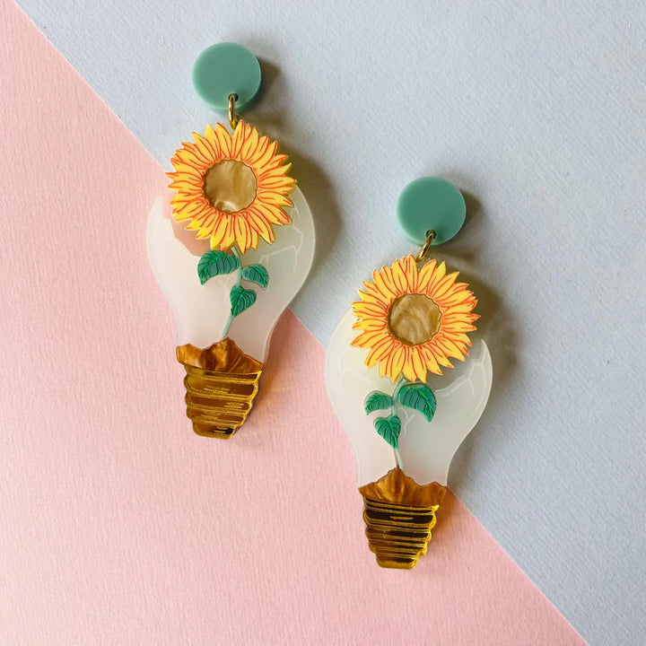 Mox & Co : Into the Light : Sunflower Dangles [LUCKY LAST!]