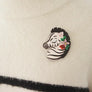 LaliBlue : World Day : Solidarity Zebra Brooch