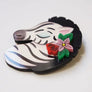 LaliBlue : World Day : Solidarity Zebra Brooch