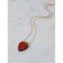 Wolf & Moon : Strawberry Necklace