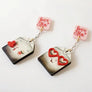 LaliBlue : Tea Time : Love Tea Earrings