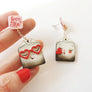 LaliBlue : Tea Time : Love Tea Earrings