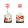 LaliBlue : Tea Time : Love Tea Earrings