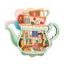 LaliBlue : Tea Time : Teapot House Brooch