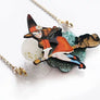 LaliBlue : Halloween : Witch brooch and necklace 2 in 1