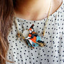 LaliBlue : Halloween : Witch brooch and necklace 2 in 1