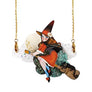 LaliBlue : Halloween : Witch brooch and necklace 2 in 1