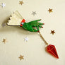 LaliBlue : Halloween : Witch Pendulum brooch