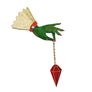 LaliBlue : Halloween : Witch Pendulum brooch