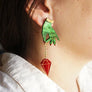 LaliBlue : Halloween : Witch Pendulum earrings
