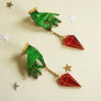LaliBlue : Halloween : Witch Pendulum earrings