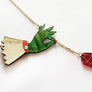 LaliBlue : Halloween : Witch Pendulum necklace
