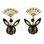 LaliBlue : World Day : Chinese Year of the Rabbit Earrings