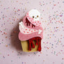 LaliBlue : Halloween : Zombie Muffin Brooch