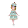 LaliBlue : Tea Time : Cake Woman Brooch