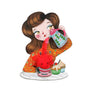 LaliBlue :  Tea Time : Crazy About Tea Brooch
