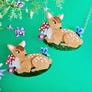 Cherryloco : Scottish Wildlife : Fallow deer fawn brooch or necklace