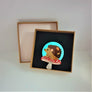 Cherryloco : Autumn : Moon gazing hedgehog brooch