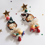 LaliBlue : Circus Freaks : Siamese sister earrings