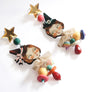 LaliBlue : Circus Freaks : Siamese sister earrings