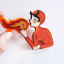 LaliBlue : Circus Freaks : Devil fakir brooch